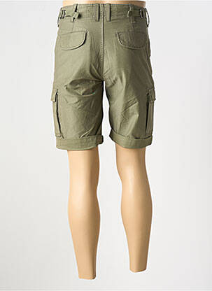Bermuda coupe droite vert FREEMAN T.PORTER homme