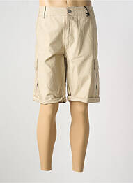 Bermuda coupe droite beige FREEMAN T.PORTER homme