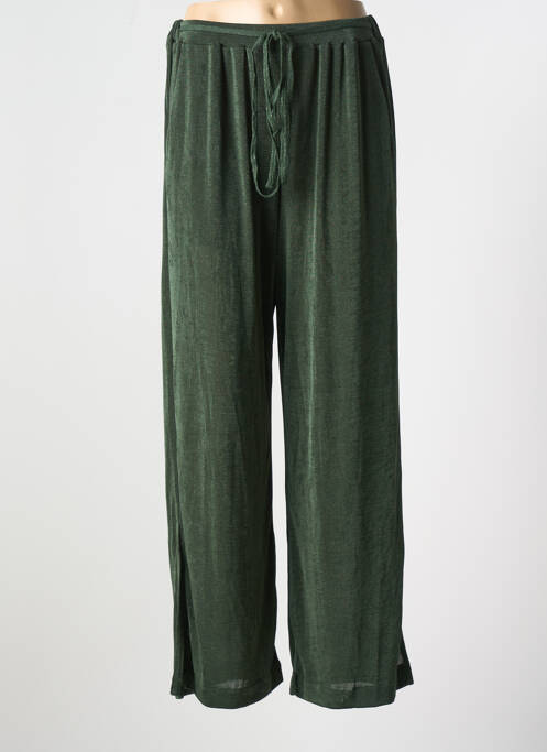 Pantalon droit vert NEKANE pour femme