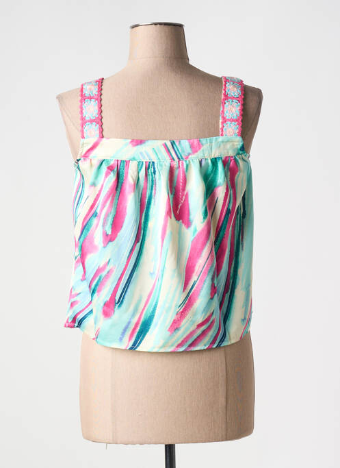 Top vert NEKANE pour femme