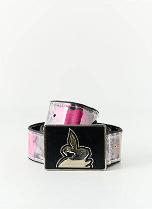Ceinture effet matière satinée noir PULL IN femme