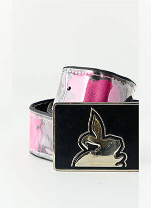 Ceinture effet matière satinée noir PULL IN femme