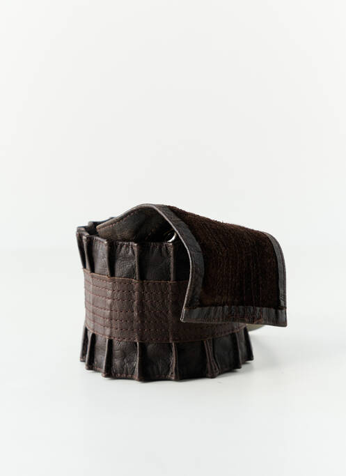 Ceinture marron LA FEE MARABOUTEE pour femme