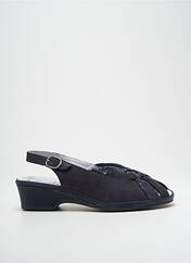 Sandales/Nu pieds bleu LONGO pour femme seconde vue