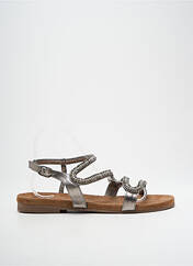 Sandales/Nu pieds argent SANTAFE pour femme seconde vue