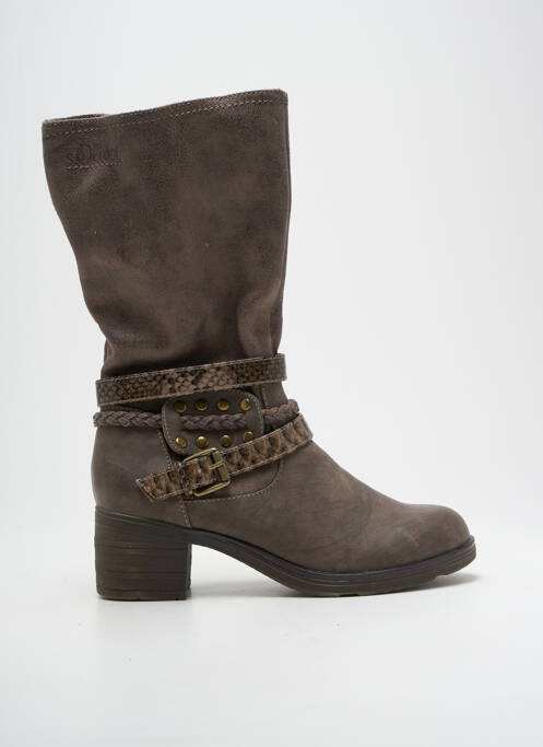 Bottes marron S.OLIVER pour femme