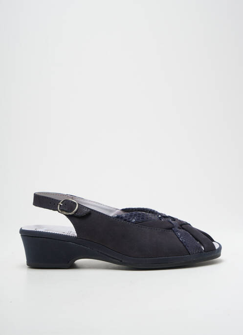 Sandales/Nu pieds bleu LONGO pour femme