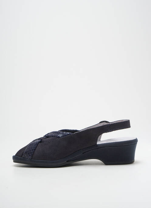 Sandales/Nu pieds bleu LONGO pour femme