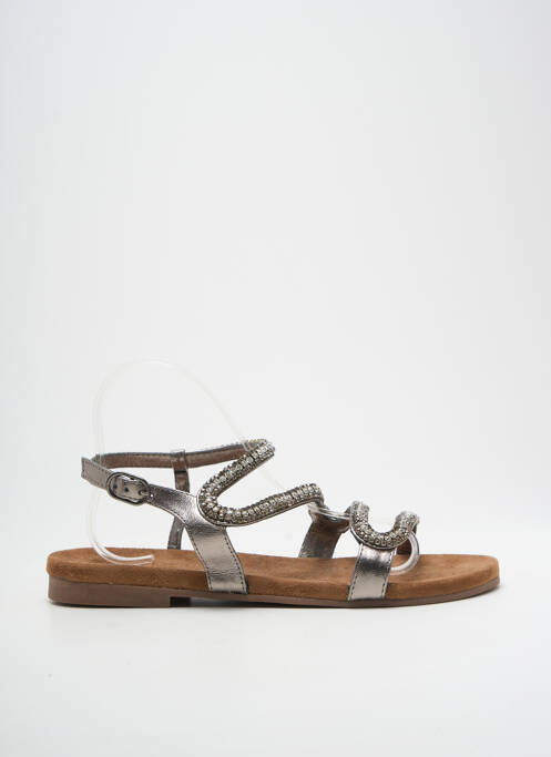 Sandales/Nu pieds argent SANTAFE pour femme