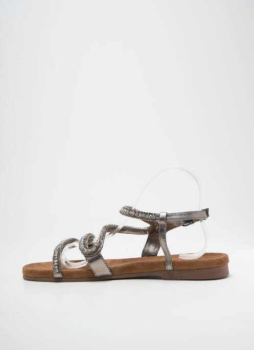 Sandales/Nu pieds argent SANTAFE pour femme