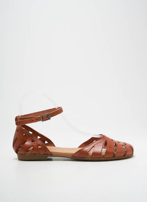 Sandales/Nu pieds marron PORRONET pour femme