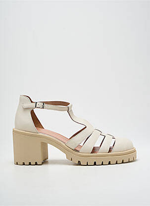 Sandales/nu pieds talon bottier talon de 7 à 9cm beige KARSTON femme