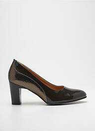 Escarpins matière lisse talon de 7 à 9cm gris KARSTON femme