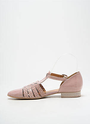Sandales/nu pieds chiquet talon plat jusqu'à 3cm rose KARSTON femme