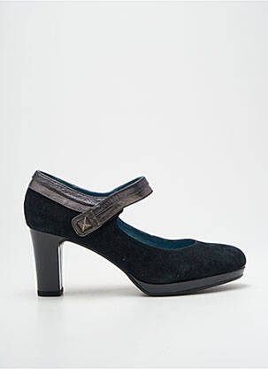 Escarpins nubuck talon de 4 à 6cm noir KARSTON femme
