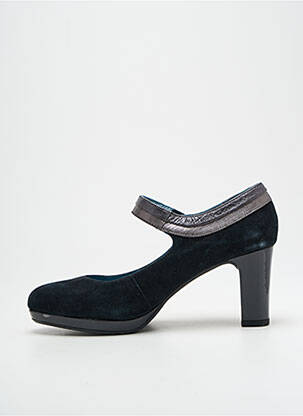 Escarpins nubuck talon de 4 à 6cm noir KARSTON femme