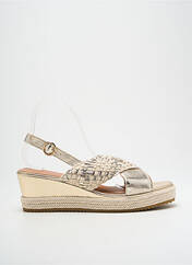 Sandales/Nu pieds or EMILIE KARSTON pour femme seconde vue