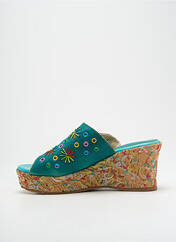 Mules/Sabots bleu LAURA VITA pour femme seconde vue