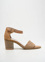 Sandales/Nu pieds beige MYMA pour femme seconde vue