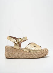 Sandales/Nu pieds or MYMA pour femme seconde vue