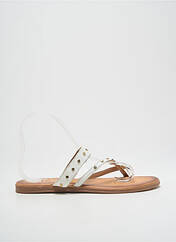 Tongs blanc FLANCH pour femme seconde vue