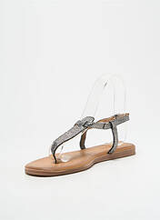 Tongs argent FLANCH pour femme seconde vue