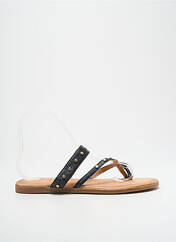 Tongs noir FLANCH pour femme seconde vue