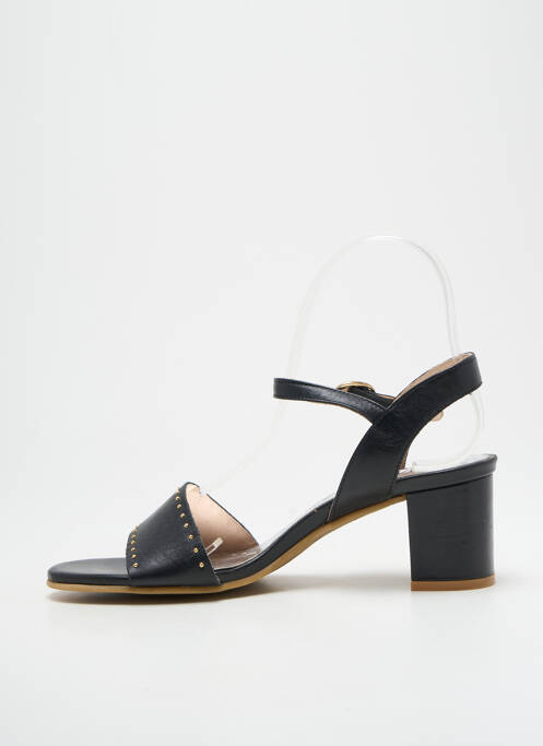 Sandales/Nu pieds noir MYMA pour femme
