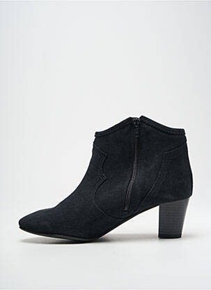 Bottines/boots nubuck talon de 4 à 6cm noir LOLA GONZALEZ femme