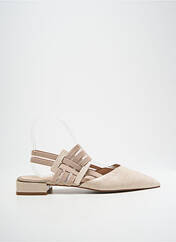 Sandales/Nu pieds beige DANSI pour femme seconde vue