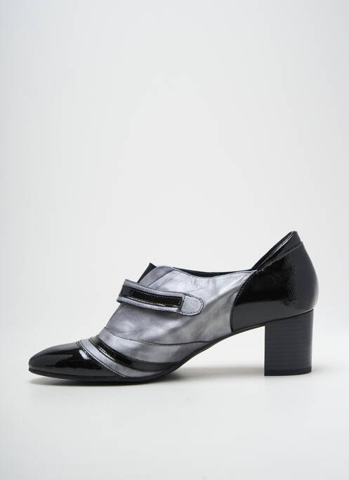 Derbies argent J.METAYER pour femme