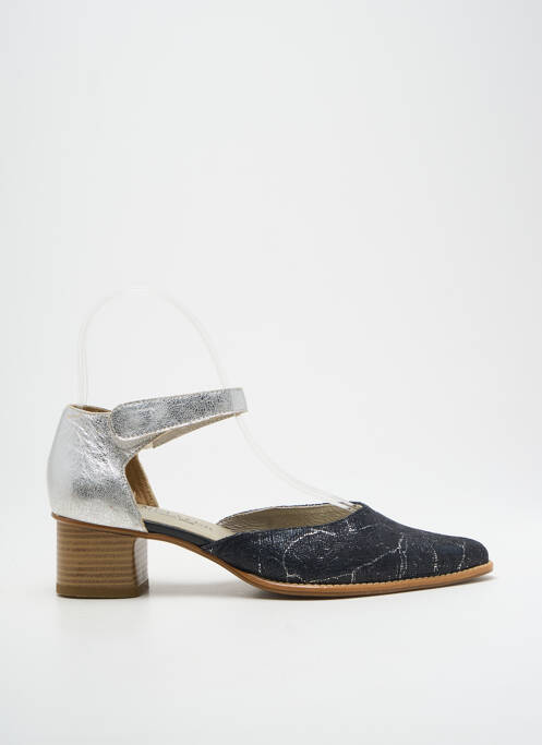 Sandales/Nu pieds argent J.METAYER pour femme