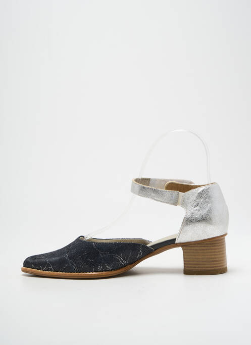 Sandales/Nu pieds argent J.METAYER pour femme