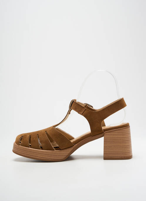 Sandales/Nu pieds marron DORKING pour femme