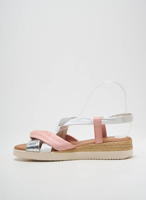 Sandales/Nu pieds rose LOLA CANALES pour femme