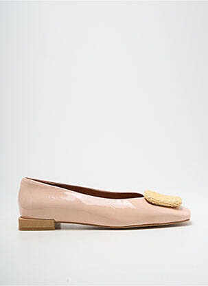 Ballerines matière lisse talon plat jusqu'à 3cm rose ANGEL ALARCON femme