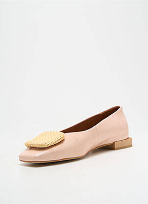 Ballerines matière lisse talon plat jusqu'à 3cm rose ANGEL ALARCON femme