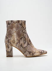 Bottines/Boots beige GIULIA pour femme seconde vue