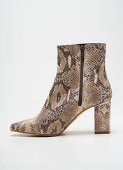 Bottines/Boots beige GIULIA pour femme seconde vue