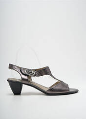 Sandales/Nu pieds marron SWEET pour femme seconde vue