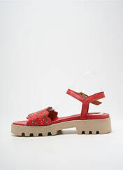 Sandales/Nu pieds rouge MEDELLIN pour femme seconde vue