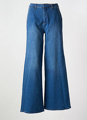 Jean coupe flare poches bleu CREAM femme