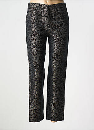 Pantalon slim taille élastique noir LA PETITE ETOILE femme