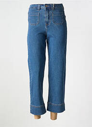 Jeans coupe slim poches bleu CREAM femme