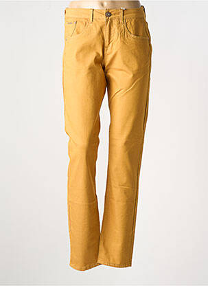 Pantalon slim stretch jaune CREAM femme