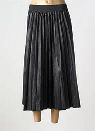 Jupe mi-longue coupe évasée noir CREAM femme