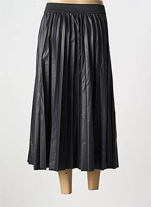 Jupe mi-longue coupe évasée noir CREAM femme