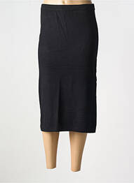 Jupe mi-longue coupe droite noir CREAM femme