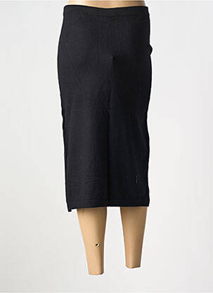 Jupe mi-longue coupe droite noir CREAM femme