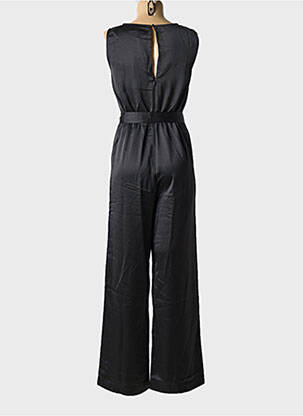 Combi-pantalon fermeture boutonnée au dos sans manche noir CREAM femme